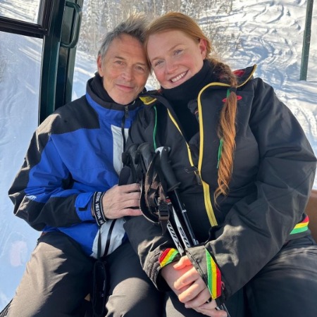 Amy Van Nostrand's ex-husband Tim Daly and her daughter Emelyn Daly. 